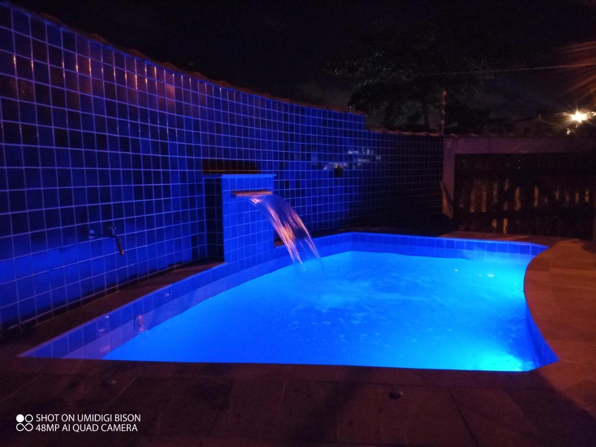 Casa Com Piscina , Churrasqueira, Wi-Fi, Em Rua De Areia A 1Km Da Praia, Bairro Sussegado, Proibido Uso De Som Extremamente Alto Ideal Para Descansar อิตันญาเอม ภายนอก รูปภาพ