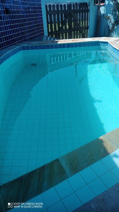 Casa Com Piscina , Churrasqueira, Wi-Fi, Em Rua De Areia A 1Km Da Praia, Bairro Sussegado, Proibido Uso De Som Extremamente Alto Ideal Para Descansar อิตันญาเอม ภายนอก รูปภาพ